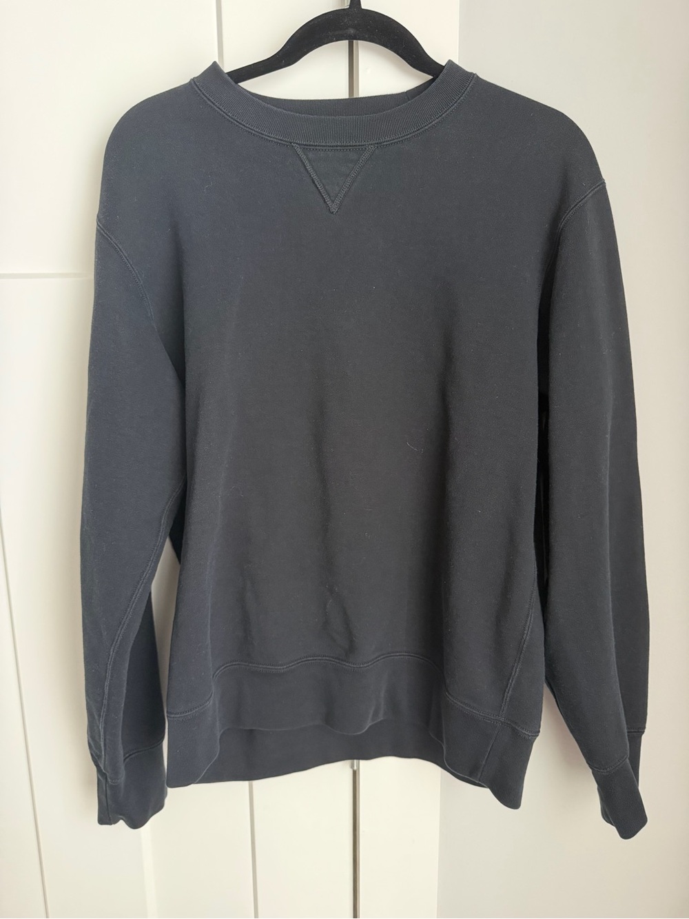Uniqlo Crew Neck Sweatshirt | Men’s Medium | black
